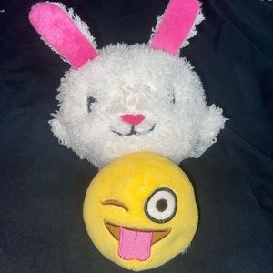 Bunny & Emoji Plushies
